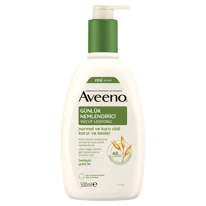 AVEENO - Aveeno Günlük Nemlendirici Vücut Losyonu 500 ml