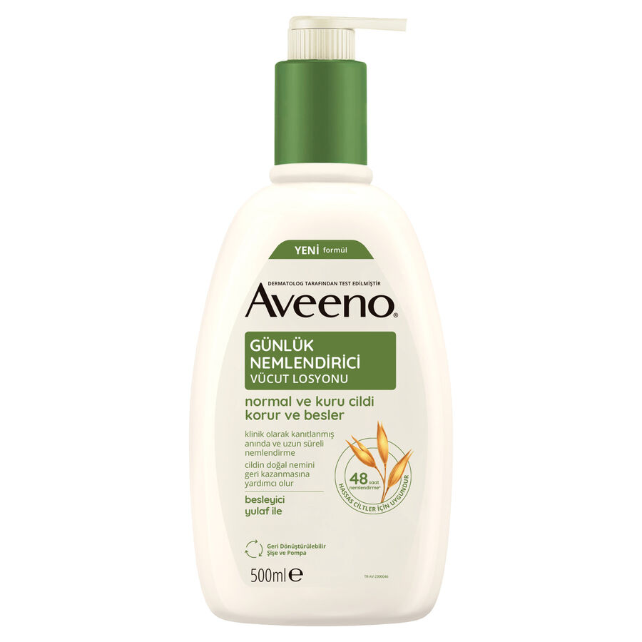 Aveeno Günlük Nemlendirici Vücut Losyonu 500 ml