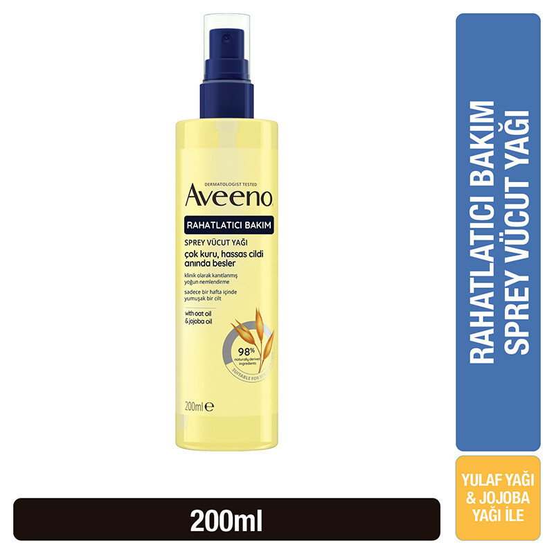 AVEENO - Aveeno Sprey Vücut Yağı 200 ml