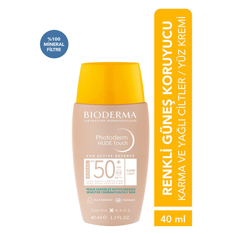 BIODERMA - Bioderma Photoderm Nude Touch SPF50+ Light 40 ml