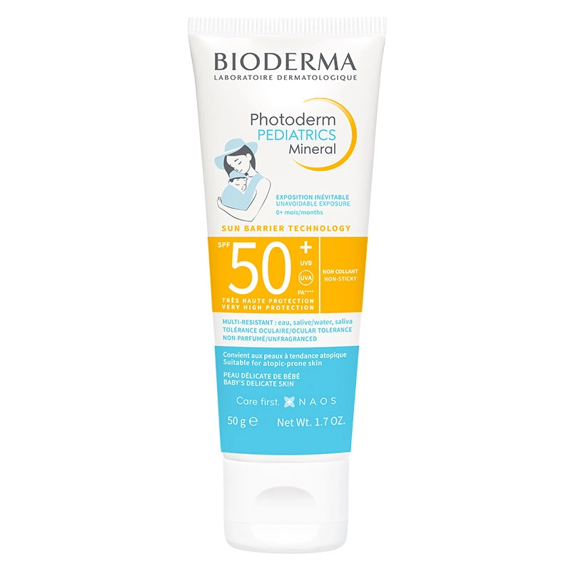 BIODERMA - Bioderma Солнцезащитный крем со 100% минеральным фильтром.