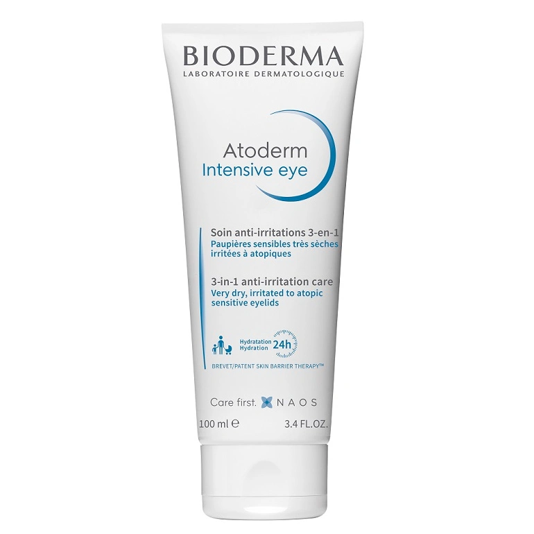 Bioderma Atoderm Средство для ухода за кожей вокруг глаз 3в1.