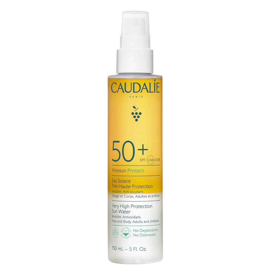 CAUDALIE - CAUDALİ Солнцезащитная Вода-Спрей с очень высокой степенью защиты SPF50+.