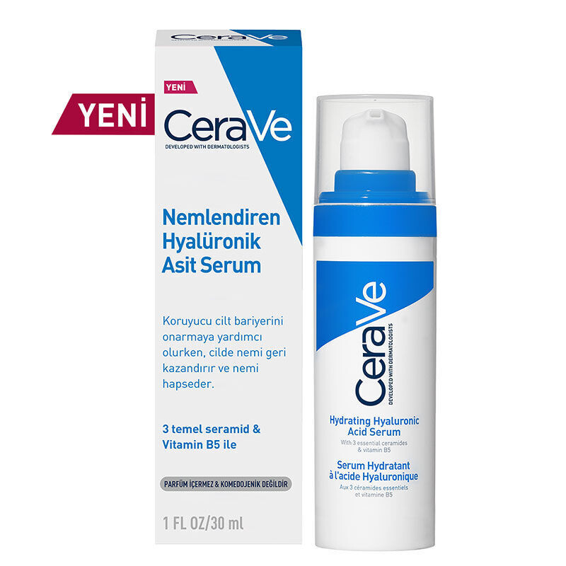CeraVe - CeraVe Nemlendiren Hyalüronik Asit Serum 30 ml