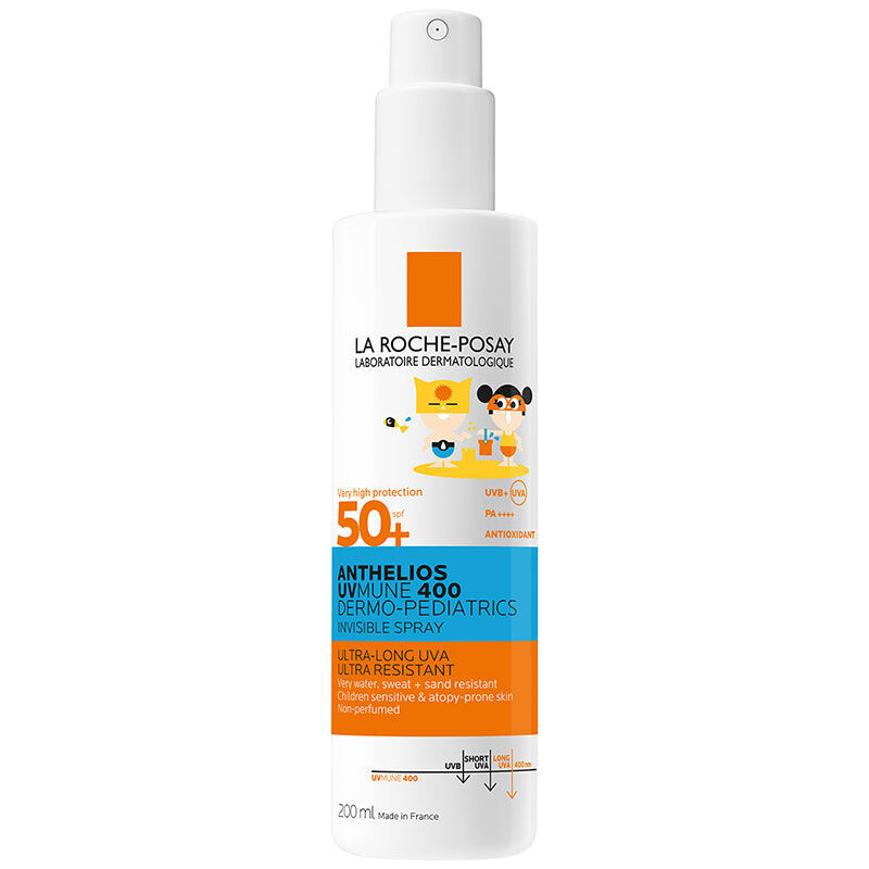 LA ROCHE-POSAY - La Roche Posay Anthelios Dermo Pediatrics UVmune 400 Güneş Koruyucu Sprey SPF50+ 200 ml LA ROCHE-POSAY - La Roche Posay Anthelios Dermo Pediatrics UVmune 400 Güneş Koruyucu Sprey SPF50+ 200 ml