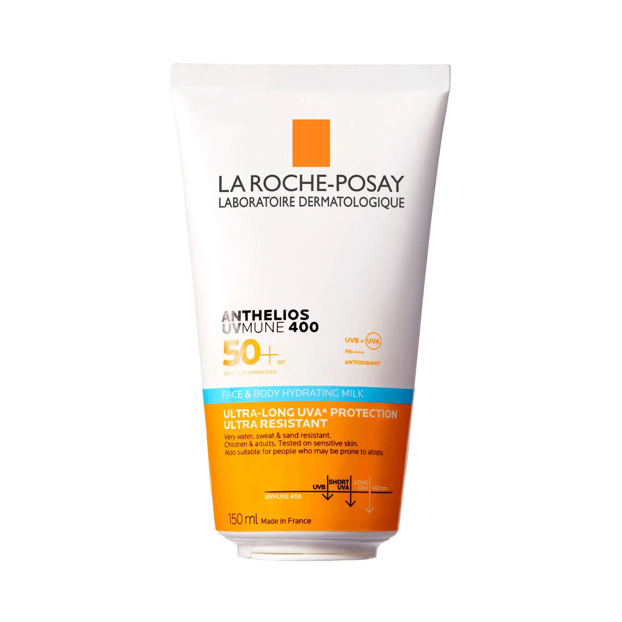 LA ROCHE-POSAY - La Roche Posay Anthelios UVMune 400 Face Body Hydrating Milk 150 ml LA ROCHE-POSAY - La Roche Posay Anthelios UVMune 400 Face Body Hydrating Milk 150 ml