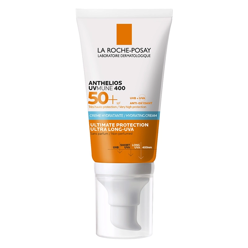 LA ROCHE POSAY ANTHELIOS СОЛНЦЕЗАЩИТНЫЙ УВЛАЖНЯЮЩИЙ КРЕМ ДЛЯ ЛИЦА И КОЖИ ВОКРУГ ГЛАЗ SPF 50+