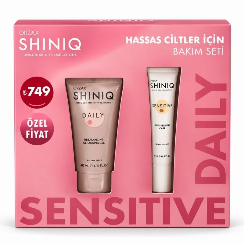 Shiniq Hassas Ciltler İçin Bakım Seti