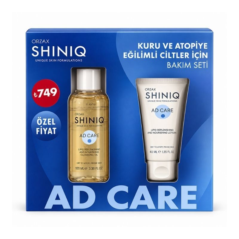 Shiniq Kuru Ciltlere Özel Bakım Seti