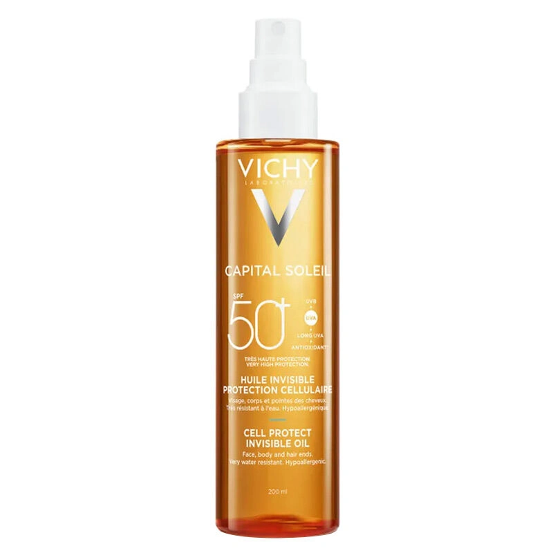 VICHY - Vichy Capital Soleil Cell Protect Oil Spf 50 200 ml VICHY - Vichy Capital Soleil Cell Protect Oil Spf 50 200 ml