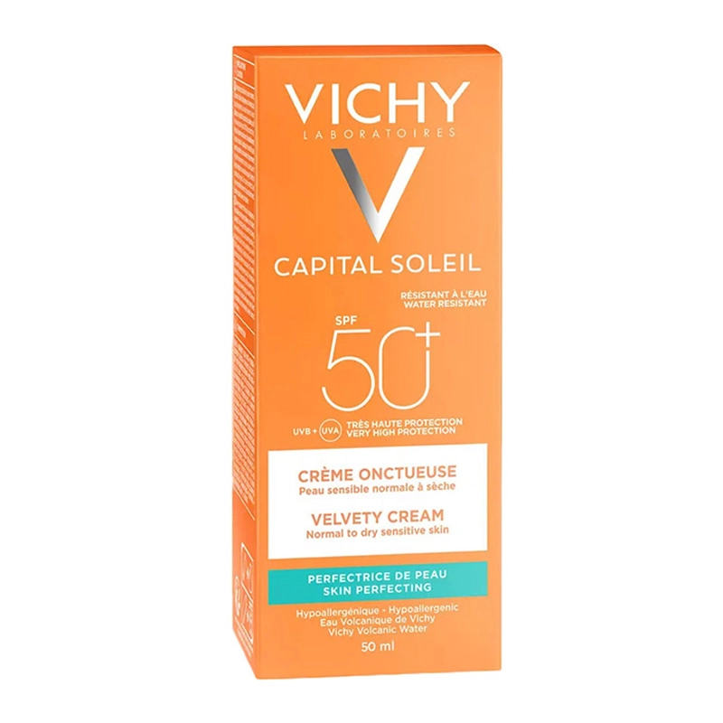 VICHY - VICHY Солнцезащитный крем для лица тройного действия SPF 50+ VICHY - VICHY Солнцезащитный крем для лица тройного действия SPF 50+