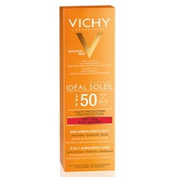 VICHY - VICHY IDEAL SOLEIL YAŞLANMA KARŞITI GÜNEŞ YÜZ BAKIM KREMİ SPF50 50 ML