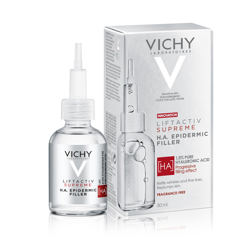 VICHY - VICHY Антивозрастная сыворотка с гиалуроновой кислотой для сокращения морщин и восстановления упругости кожи 30 мл. VICHY - VICHY Антивозрастная сыворотка с гиалуроновой кислотой для сокращения морщин и восстановления упругости кожи 30 мл.